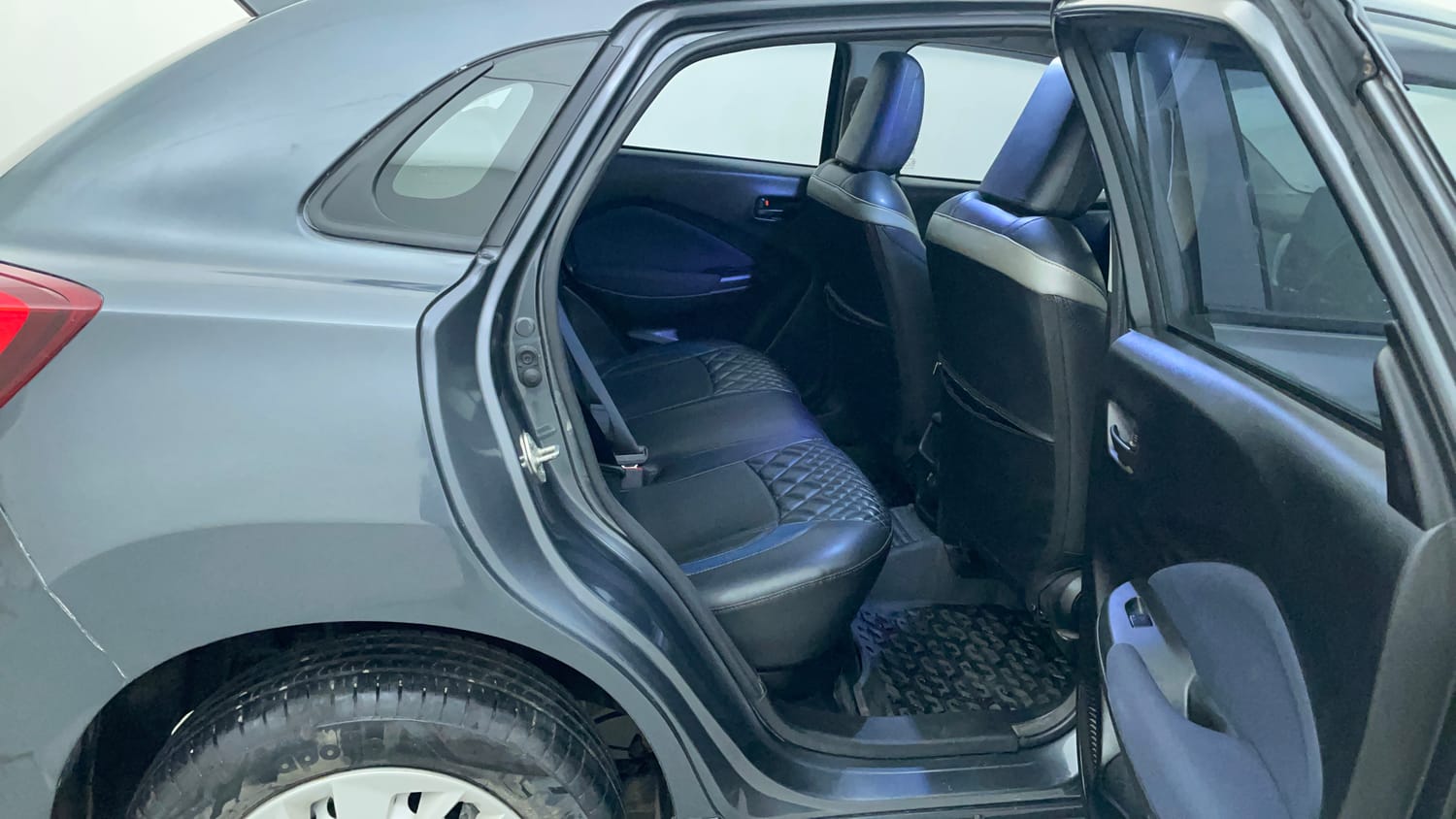 Used 2024 Maruti Suzuki Baleno Sigma MT Petrol Manual interior RIGHT SIDE REAR DOOR CABIN VIEW