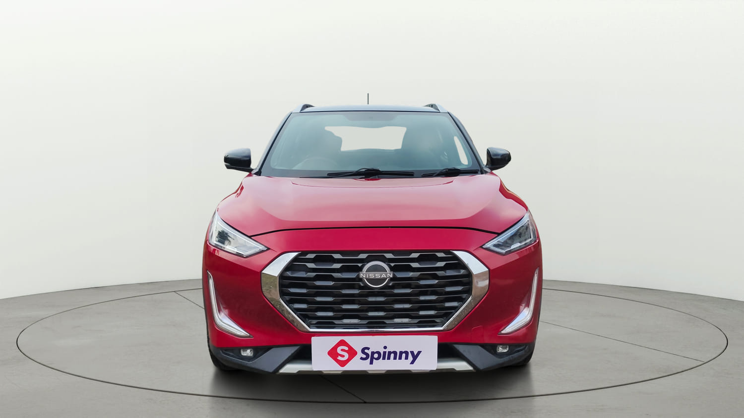 Used 2022 Nissan Magnite XV Premium Turbo CVT Dual Tone Petrol Automatic exterior FRONT VIEW