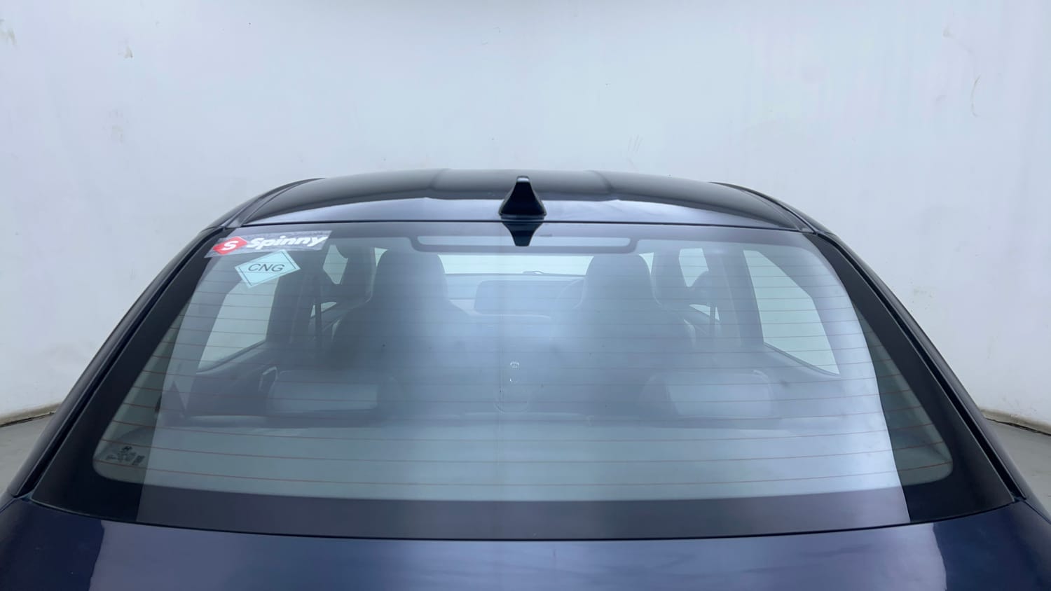 Used 2023 Hyundai Aura SX 1.2 CNG Cng Manual exterior BACK WINDSHIELD VIEW