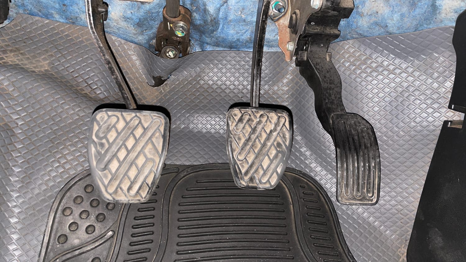 Used 2013 Nissan Micra XL Petrol Petrol Manual interior PEDALS VIEW