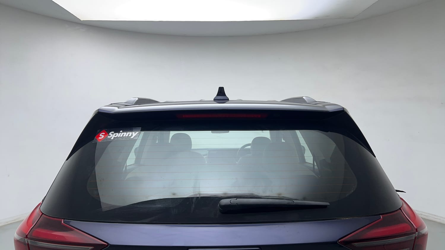 Used 2024 Mahindra XUV700 AX 5 Petrol AT 5 STR Petrol Automatic exterior BACK WINDSHIELD VIEW