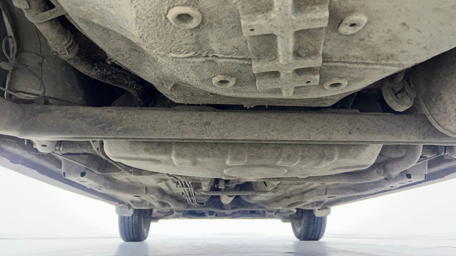 Used 2020 Tata Tiago XZ Plus Dual Tone Petrol Manual extra REAR UNDERBODY VIEW (TAKEN FROM REAR)
