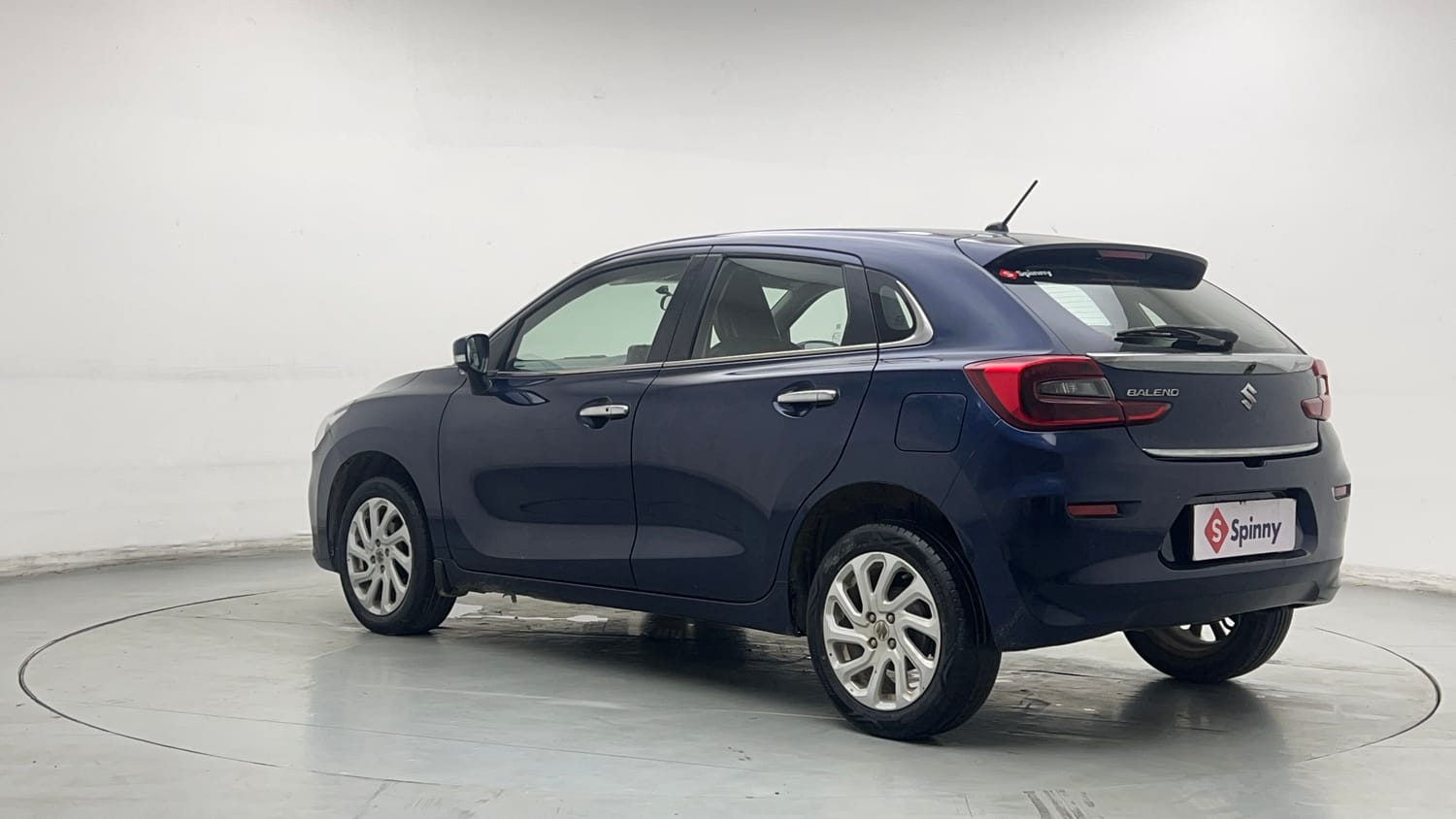 Used 2022 Maruti Suzuki Baleno Zeta MT Petrol Manual exterior LEFT REAR CORNER VIEW