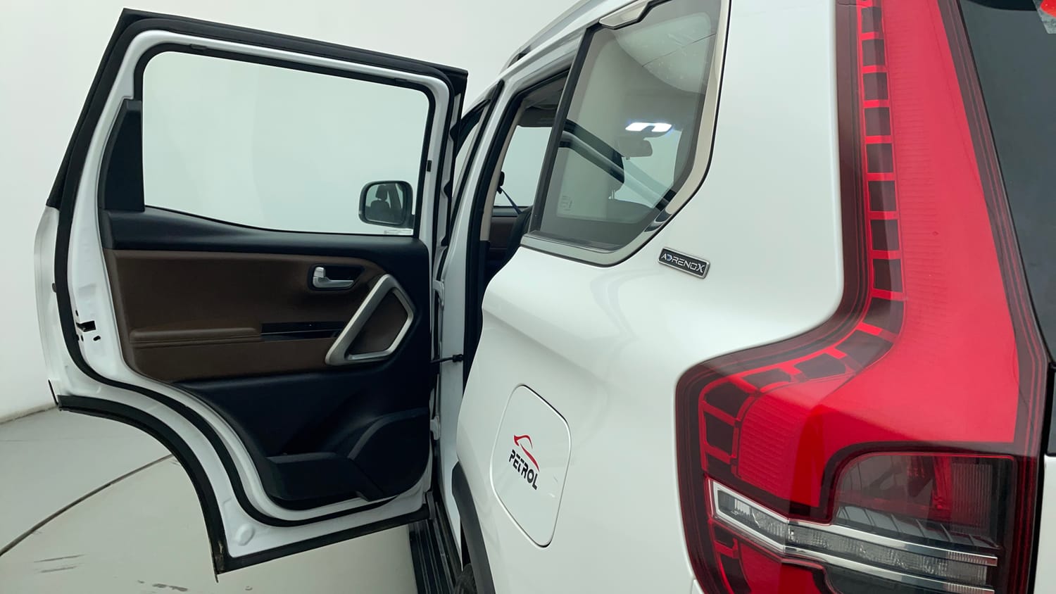 Used 2023 Mahindra Scorpio N Z8 L Petrol AT 7 STR Petrol Automatic interior LEFT REAR DOOR OPEN VIEW