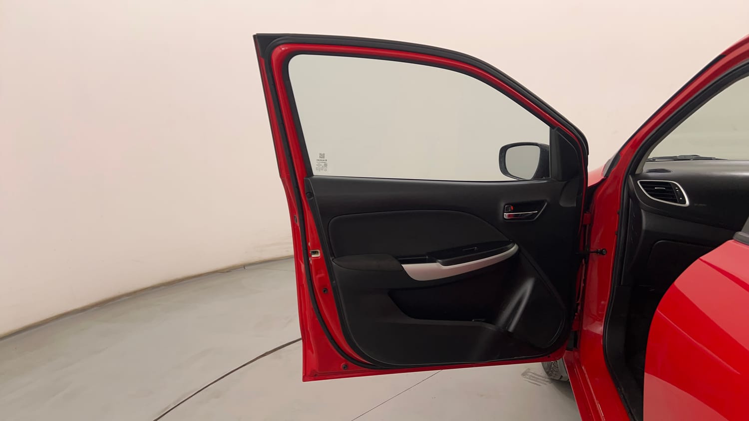 Used 2018 Maruti Suzuki Baleno Delta 1.2 AT Petrol Automatic interior LEFT FRONT DOOR OPEN VIEW