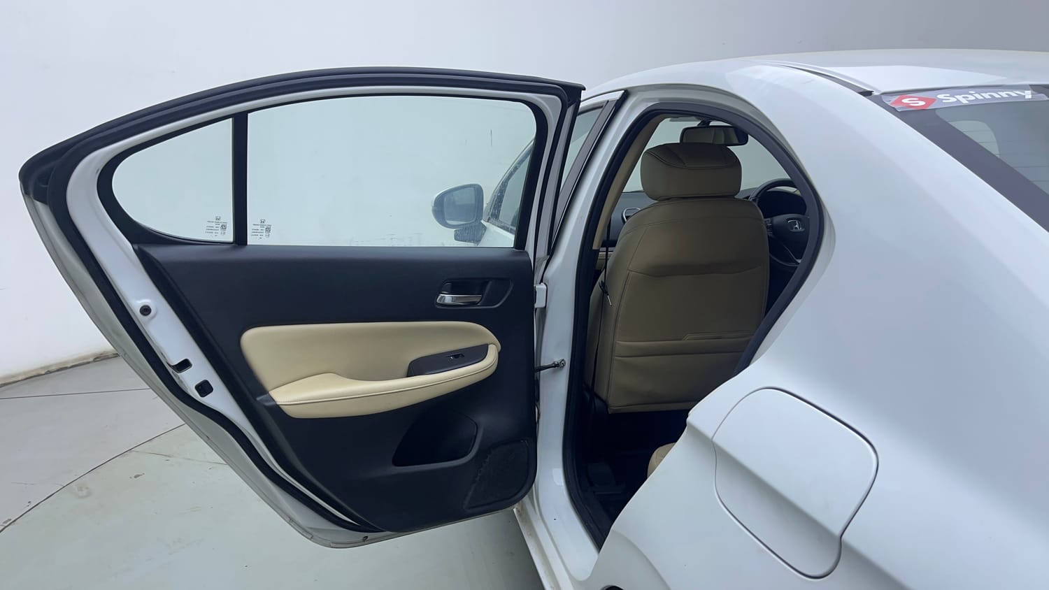Used 2021 Honda City ZX Petrol Petrol Manual interior LEFT REAR DOOR OPEN VIEW