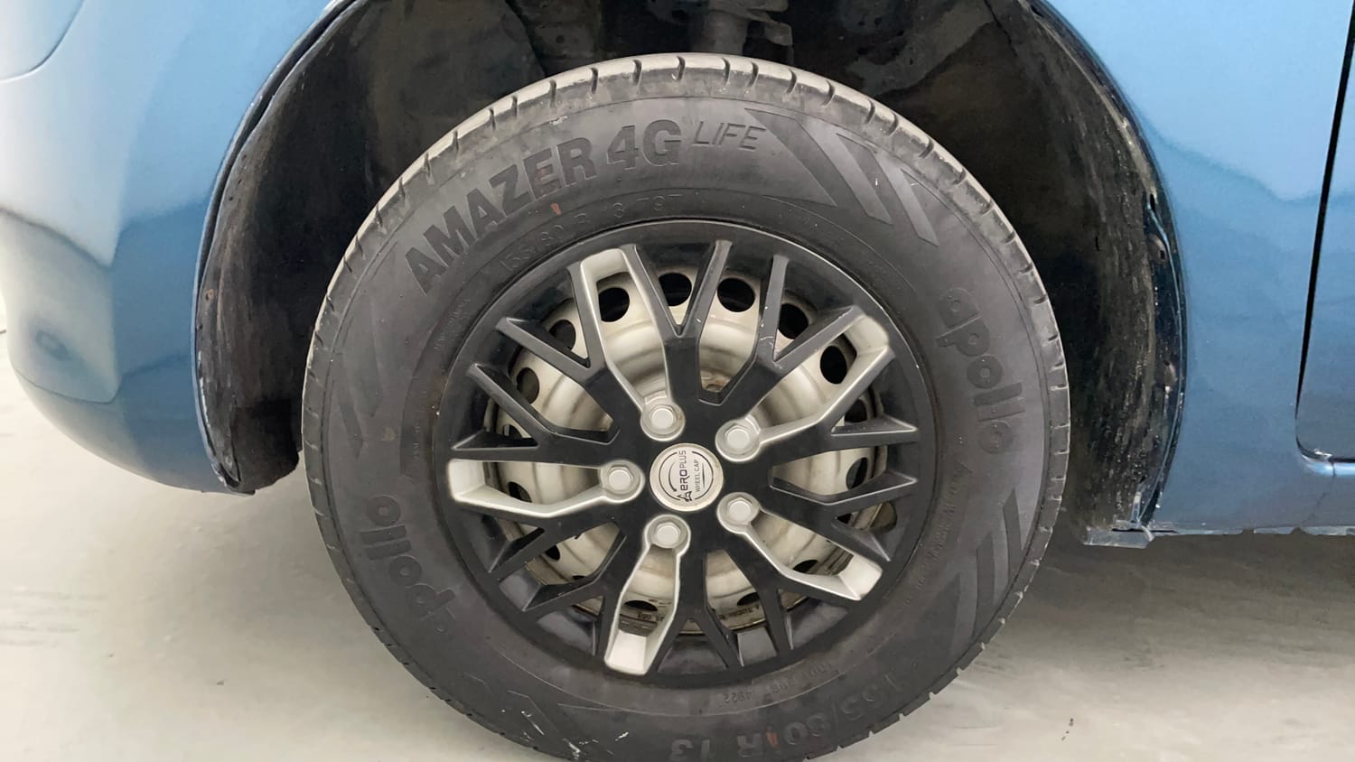 Used 2013 Nissan Micra XL Petrol Petrol Manual tyres LEFT FRONT TYRE RIM VIEW