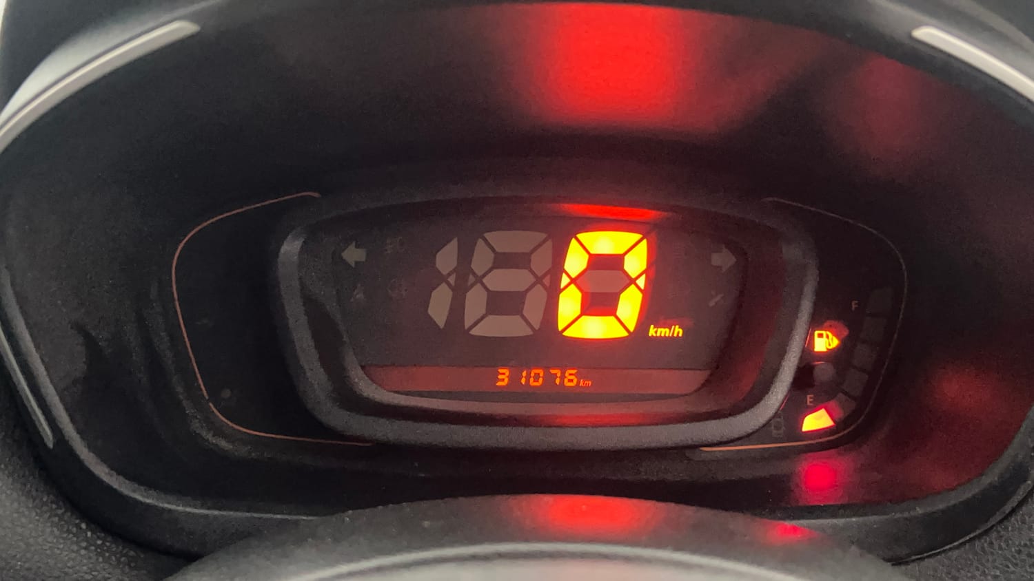 Used 2019 Renault Kwid CLIMBER 1.0 Petrol Manual interior CLUSTERMETER VIEW