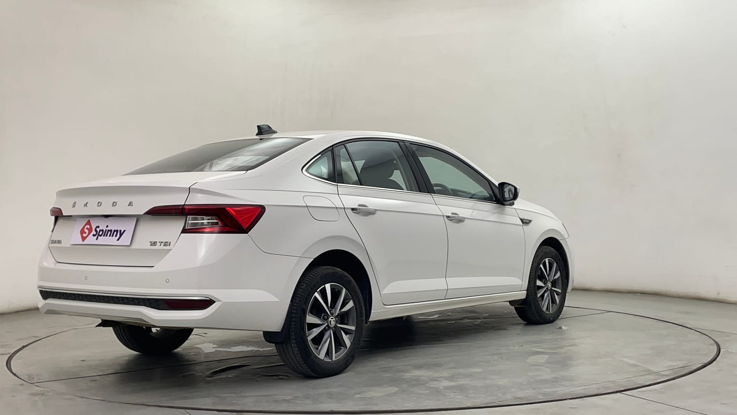 Used 2024 Skoda Slavia Style 1.5L TSI DSG Petrol Automatic exterior RIGHT REAR CORNER VIEW