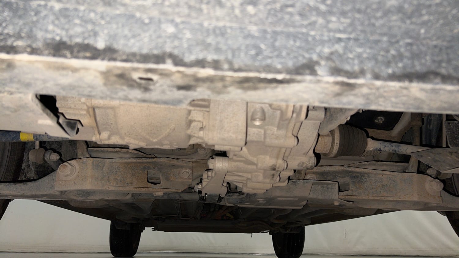 Used 2024 Tata Tiago EV XT Medium Range Electric Automatic extra FRONT LEFT UNDERBODY VIEW