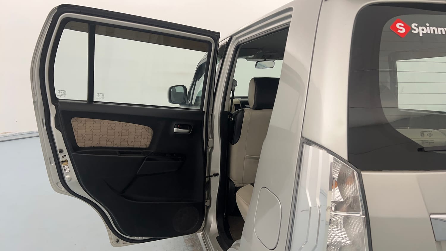 Used 2017 Maruti Suzuki Wagon R VXI+ Petrol Manual interior LEFT REAR DOOR OPEN VIEW