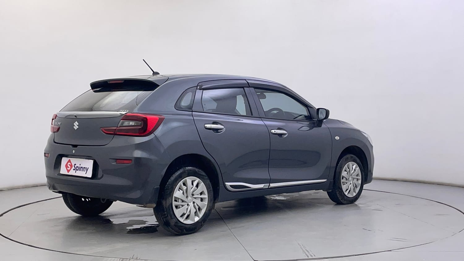 Used 2024 Maruti Suzuki Baleno Sigma MT Petrol Manual exterior RIGHT REAR CORNER VIEW