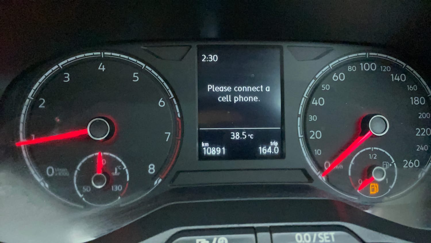 Used 2022 Volkswagen Taigun GT 1.5 TSI MT Petrol Manual interior CLUSTERMETER VIEW
