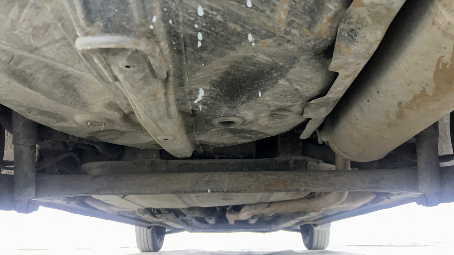 Used 2012 Hyundai i20 Magna 1.2 Petrol Manual extra REAR UNDERBODY VIEW (TAKEN FROM REAR)