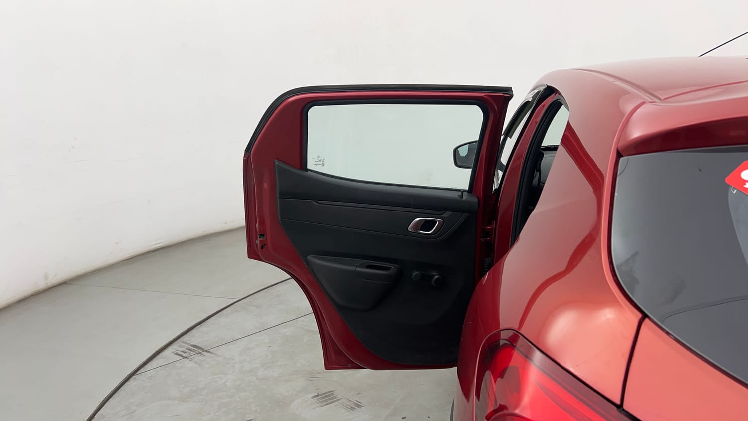 Used 2019 Renault Kwid RXT (O) 1.0 SCE Edition Petrol Manual interior LEFT REAR DOOR OPEN VIEW