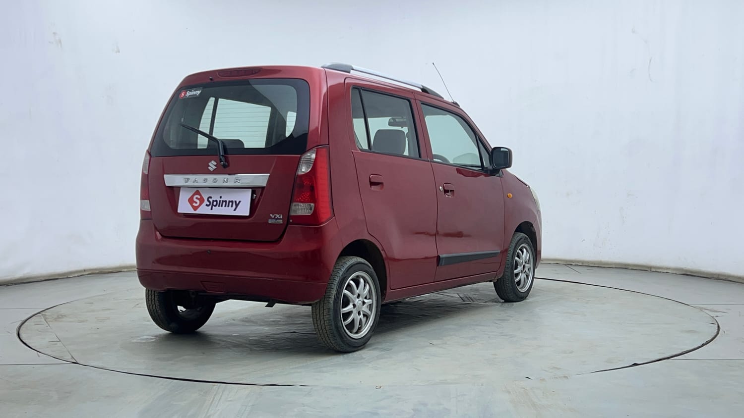 Used 2018 Maruti Suzuki Wagon R 1.0 VXI AMT Petrol Automatic exterior RIGHT REAR CORNER VIEW