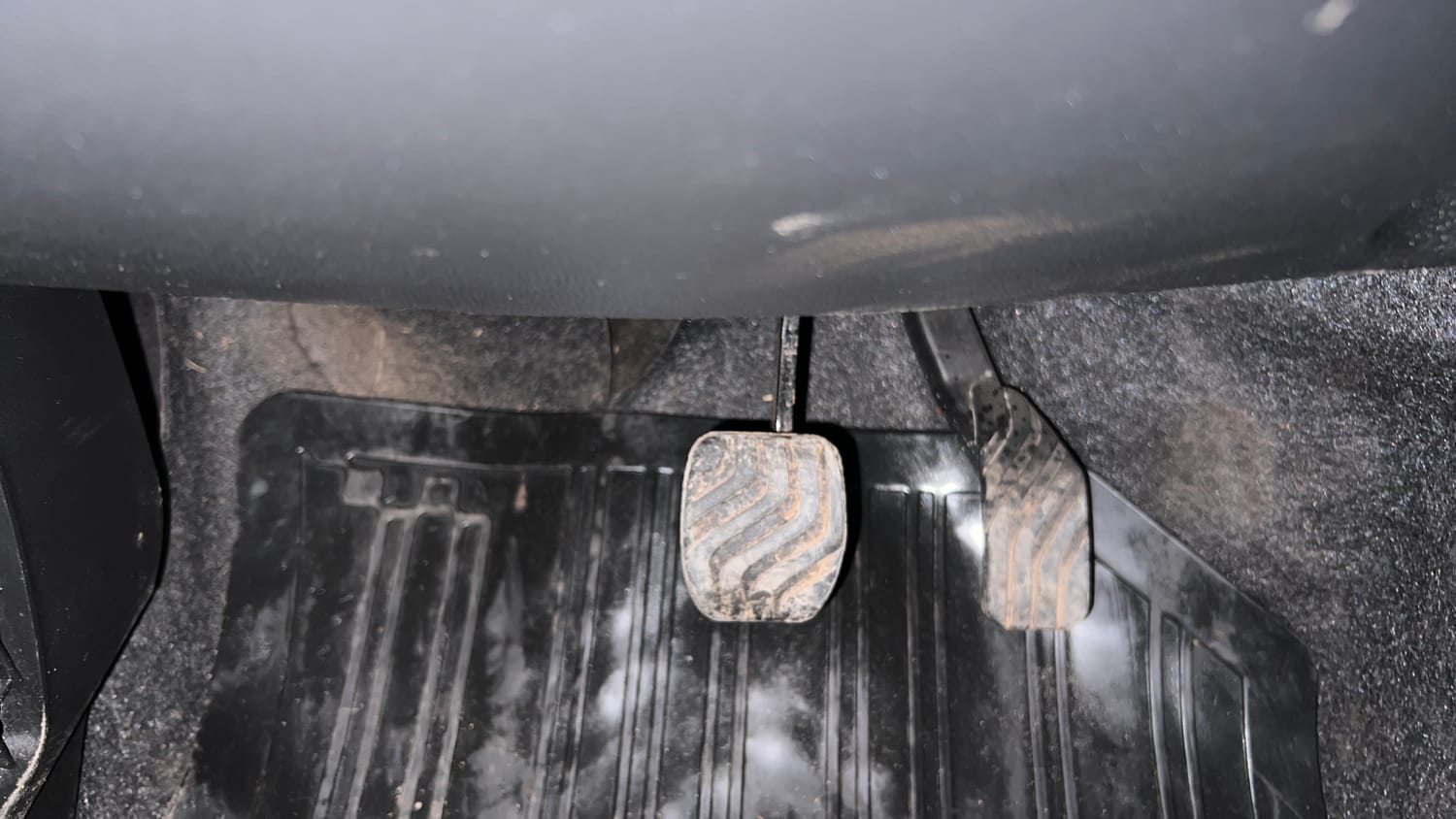 Used 2024 Renault Kwid CLIMBER 1.0 AMT Dual Tone Petrol Automatic interior PEDALS VIEW