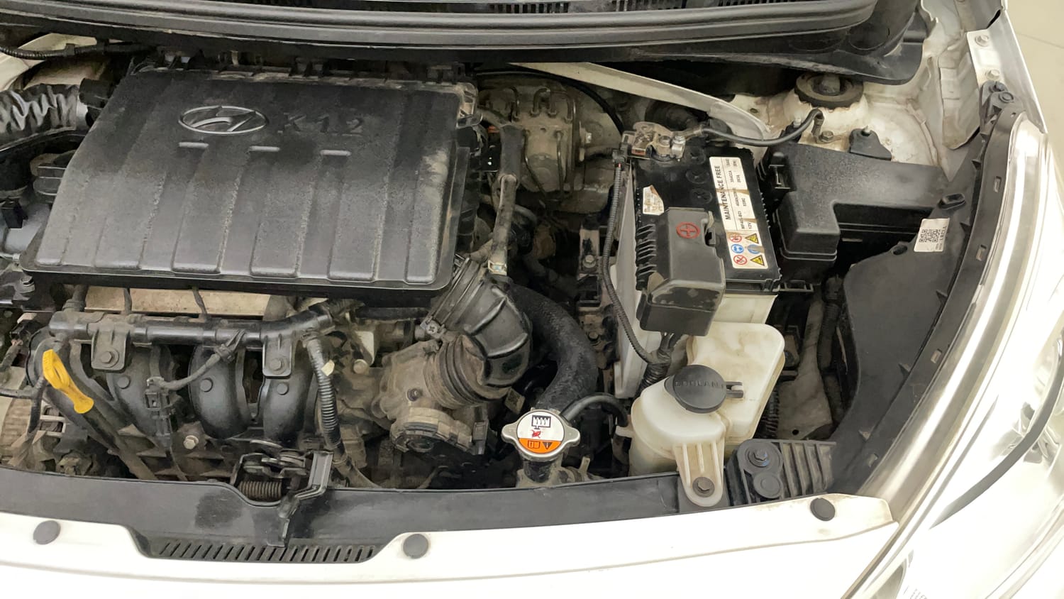 Used 2020 Hyundai Grand i10 Sportz 1.2 Kappa VTVT Petrol Manual engine ENGINE LEFT SIDE VIEW