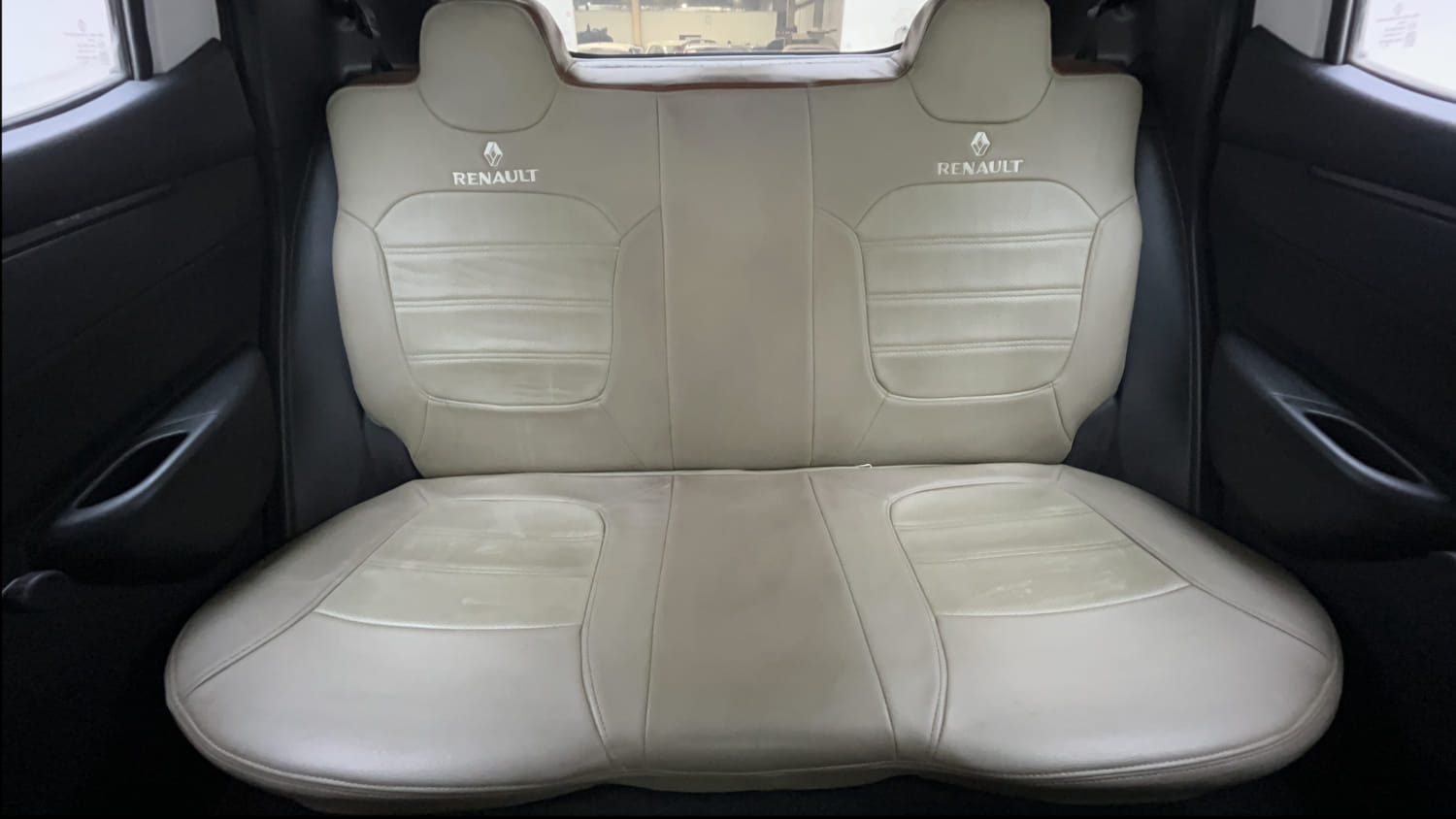 Used 2017 Renault Kwid 1.0 RXT AMT Petrol Automatic interior REAR SEAT CONDITION VIEW