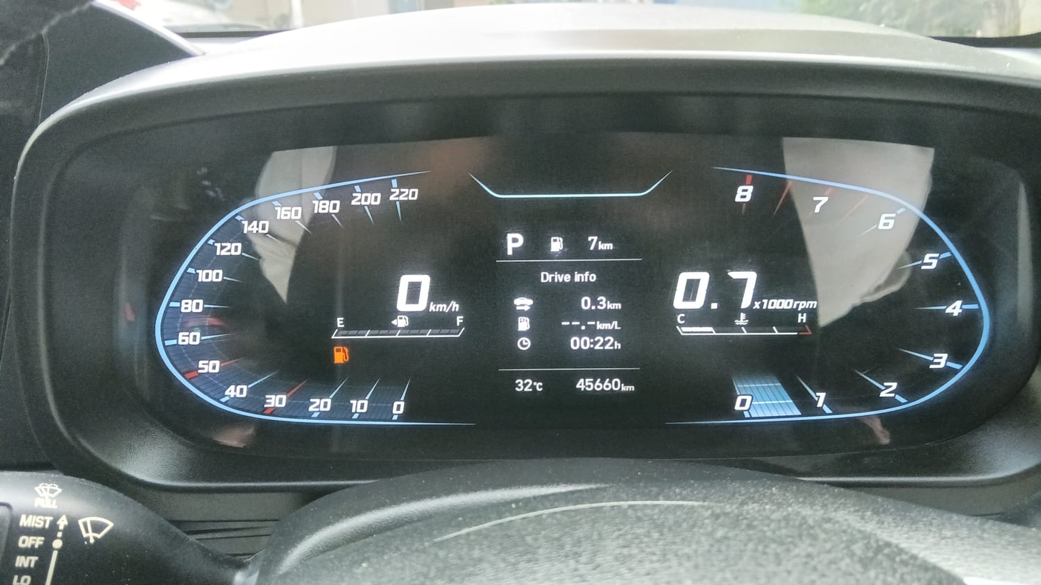 Used 2021 Hyundai i20 Asta 1.2 IVT Petrol Automatic interior CLUSTERMETER VIEW