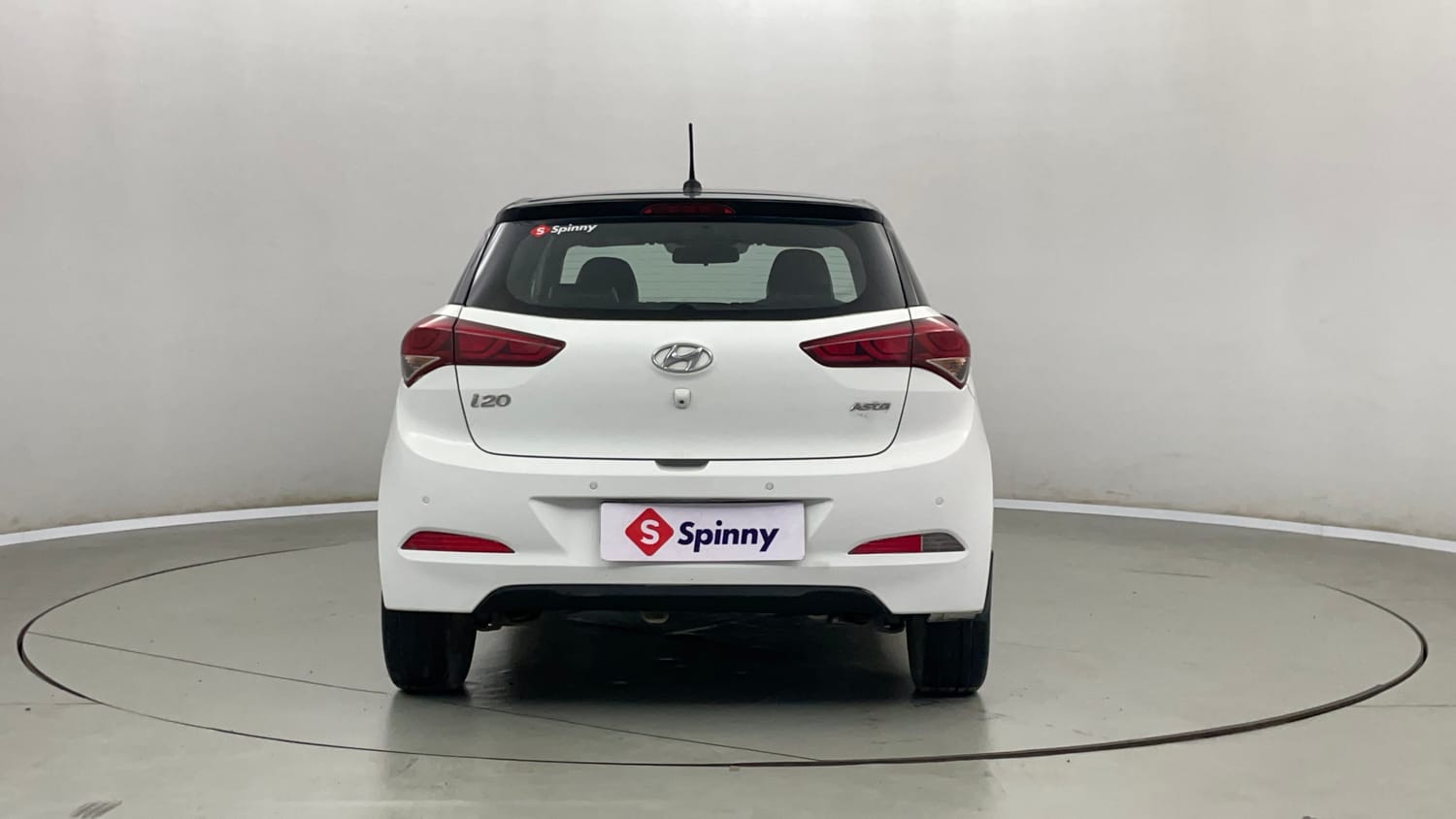 Used 2017 Hyundai Elite i20 Asta 1.2 Dual Tone Petrol Manual exterior BACK VIEW