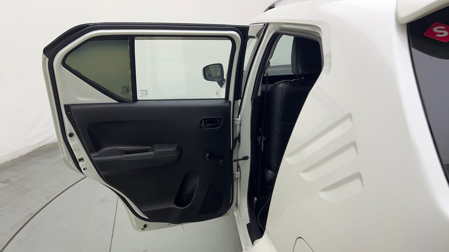 Used 2023 Maruti Suzuki Ignis Sigma 1.2 MT Petrol Manual interior LEFT REAR DOOR OPEN VIEW