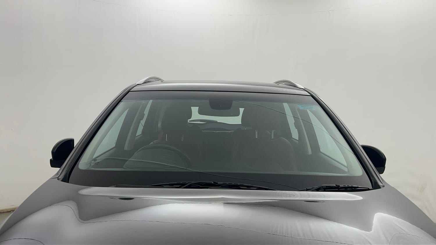 Used 2022 MG Motors Hector Plus Sharp 2.0 Diesel Turbo MT 6-STR Diesel Manual exterior FRONT WINDSHIELD VIEW