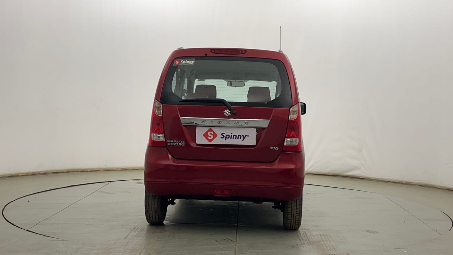 Used 2014 Maruti Suzuki Wagon R VXI Petrol Manual exterior BACK VIEW