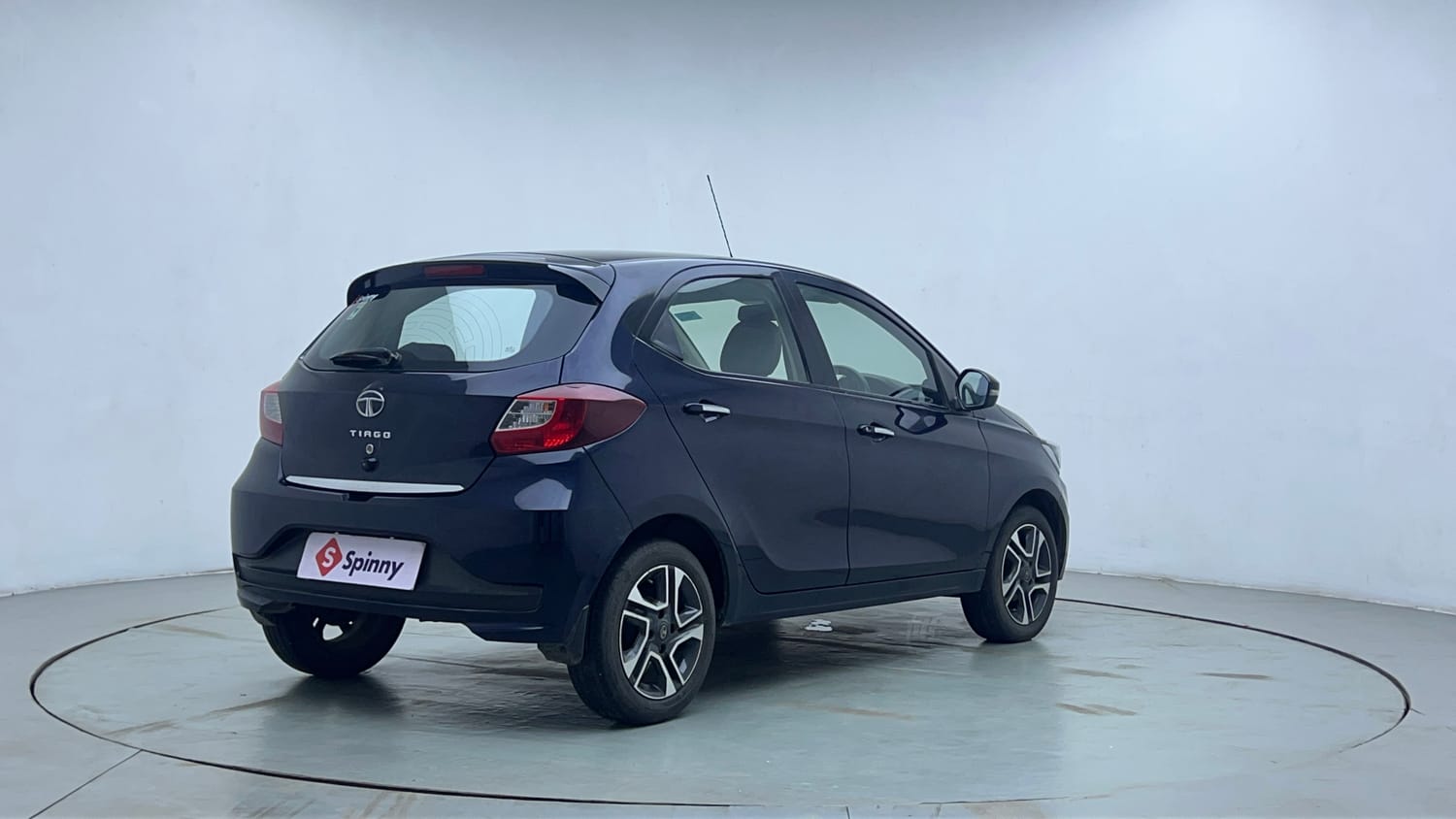 Used 2022 Tata Tiago XZ Plus Petrol Manual exterior RIGHT REAR CORNER VIEW