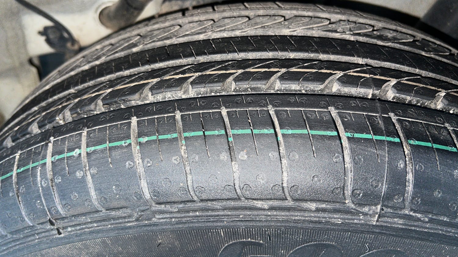 Used 2021 Hyundai Venue S 1.2 Petrol Petrol Manual tyres LEFT REAR TYRE TREAD VIEW