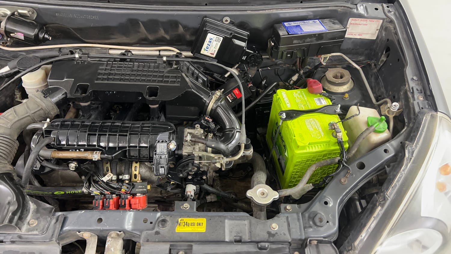 Used 2014 Maruti Suzuki Alto 800 LXI CNG (outside fitted) Cng Manual engine ENGINE LEFT SIDE VIEW
