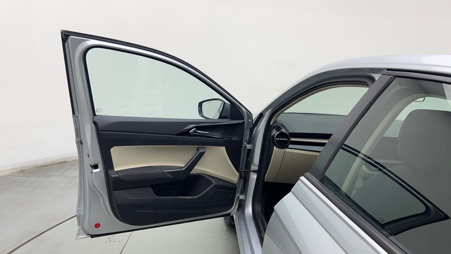 Used 2022 Skoda Slavia Ambition 1.0L TSI AT Petrol Automatic interior LEFT FRONT DOOR OPEN VIEW