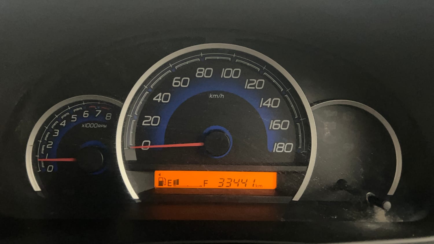 Used 2017 Maruti Suzuki Wagon R VXI Petrol Manual interior CLUSTERMETER VIEW