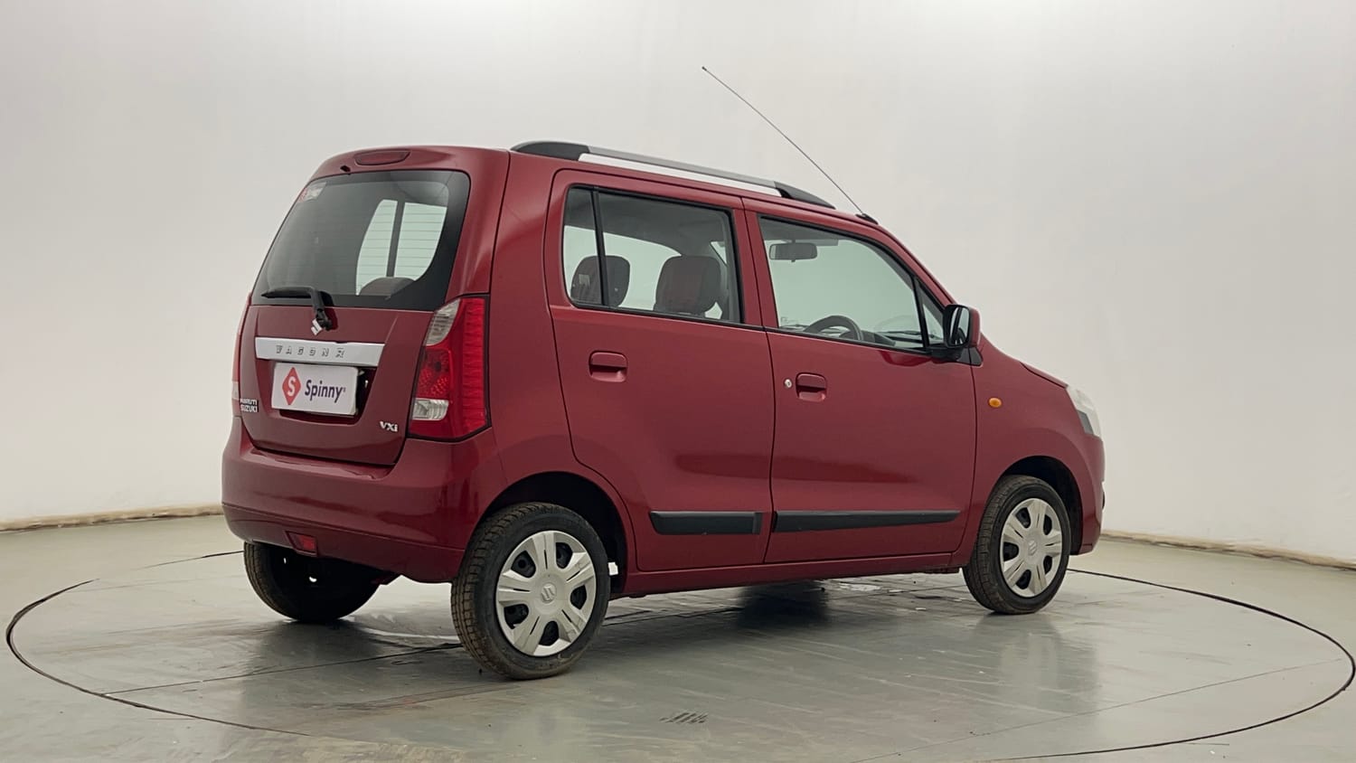 Used 2014 Maruti Suzuki Wagon R VXI Petrol Manual exterior RIGHT REAR CORNER VIEW