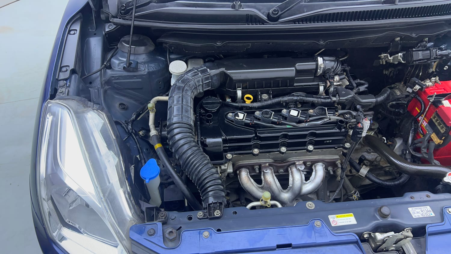 Used 2018 Maruti Suzuki Baleno Zeta 1.2 Petrol Manual engine ENGINE RIGHT SIDE VIEW