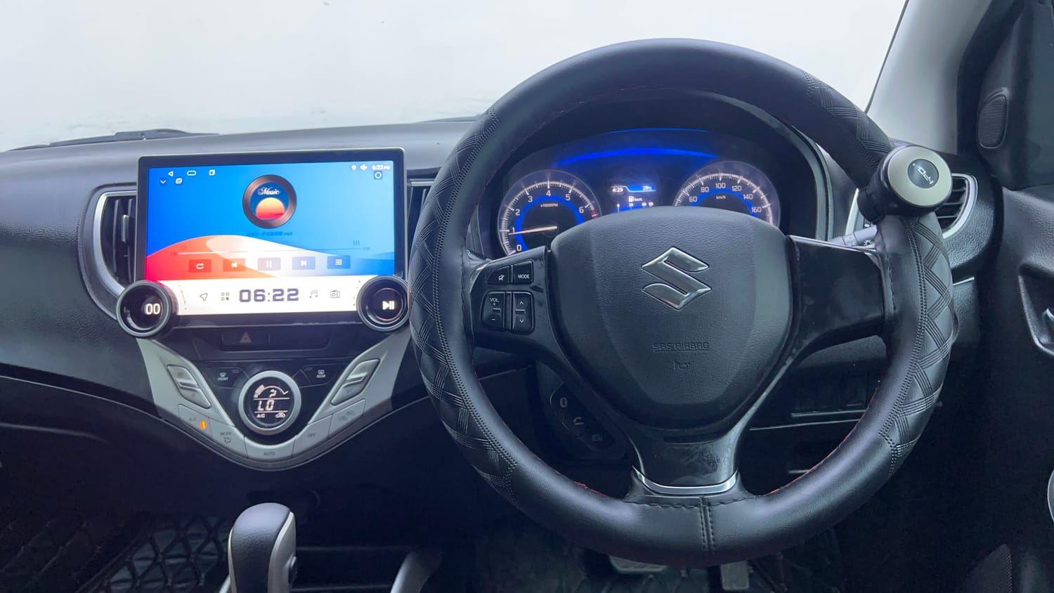 Used 2018 Maruti Suzuki Baleno Zeta 1.2 AT Petrol Automatic interior STEERING VIEW
