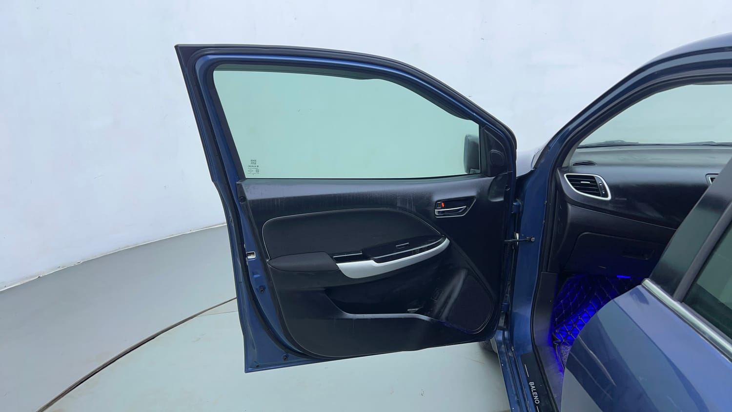 Used 2018 Maruti Suzuki Baleno Zeta 1.2 AT Petrol Automatic interior LEFT FRONT DOOR OPEN VIEW