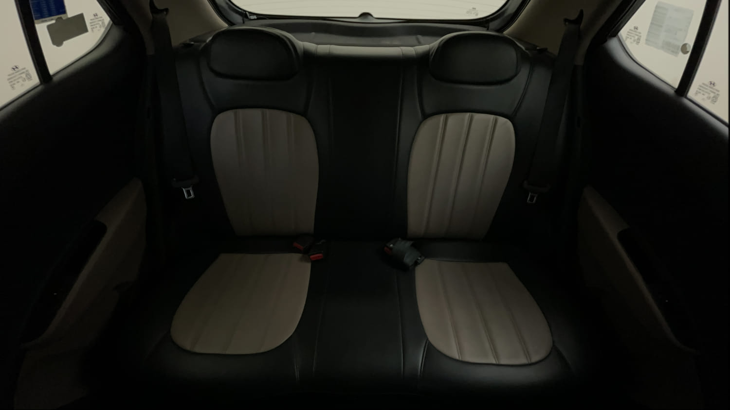 Used 2016 Hyundai Grand i10 Sportz 1.2 Kappa VTVT Petrol Manual interior REAR SEAT CONDITION VIEW