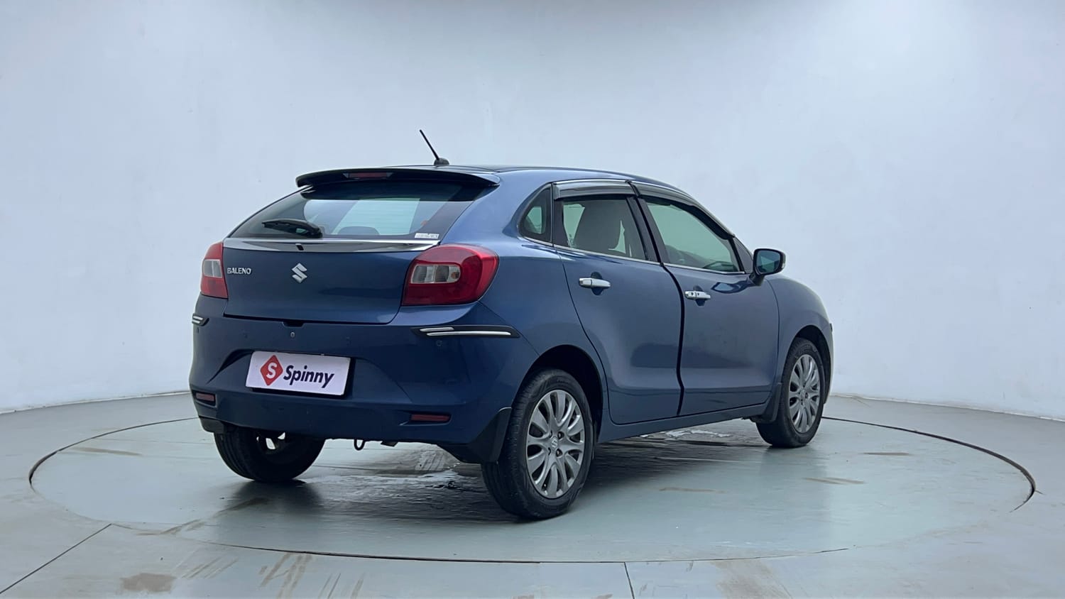 Used 2018 Maruti Suzuki Baleno Zeta 1.2 AT Petrol Automatic exterior RIGHT REAR CORNER VIEW