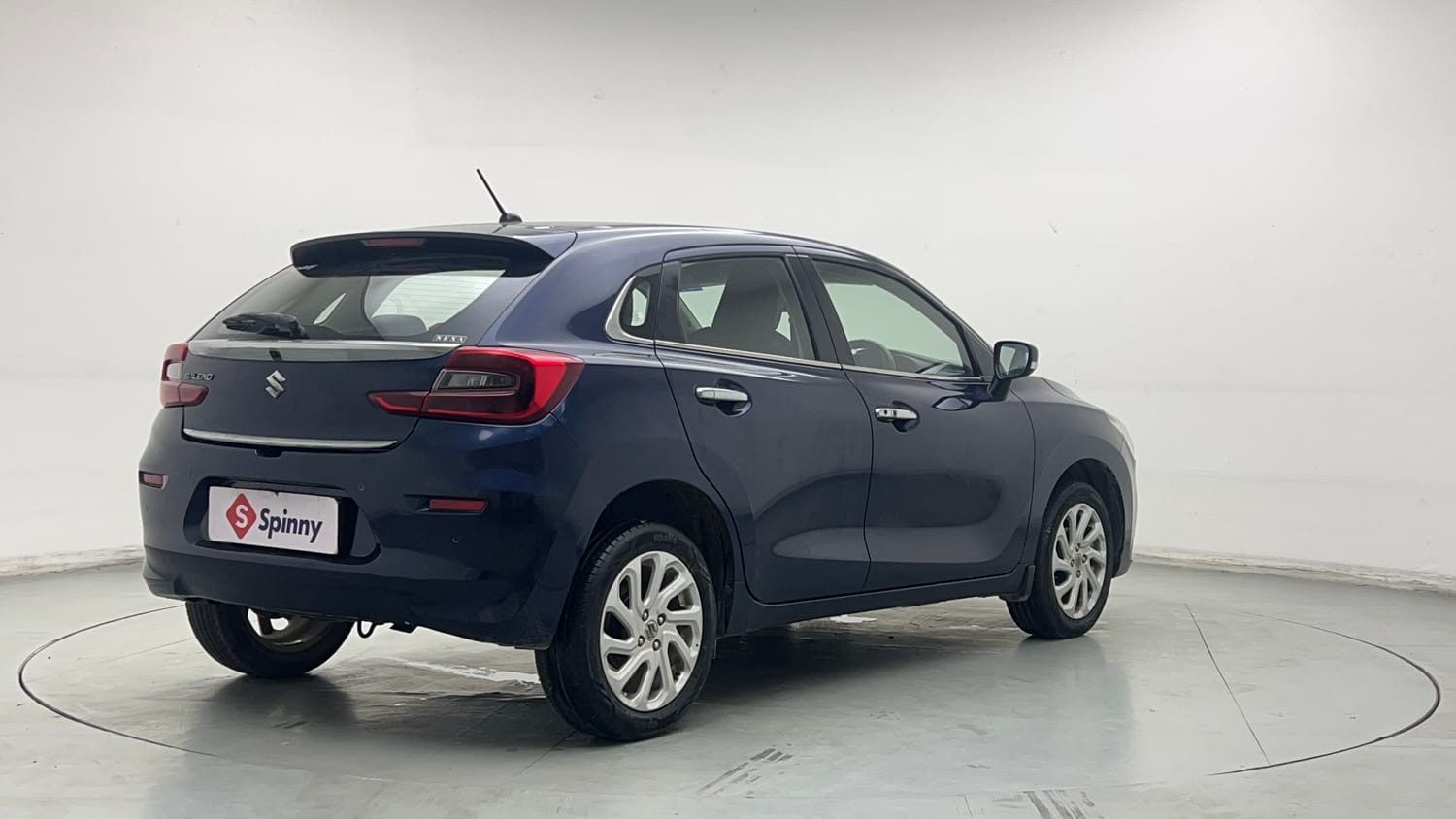 Used 2022 Maruti Suzuki Baleno Zeta MT Petrol Manual exterior RIGHT REAR CORNER VIEW