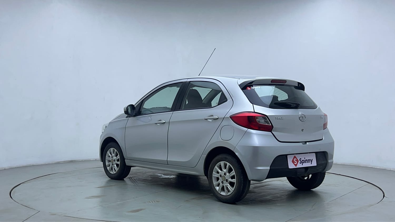 Used 2017 Tata Tiago Revotron XZA Petrol Automatic exterior LEFT REAR CORNER VIEW