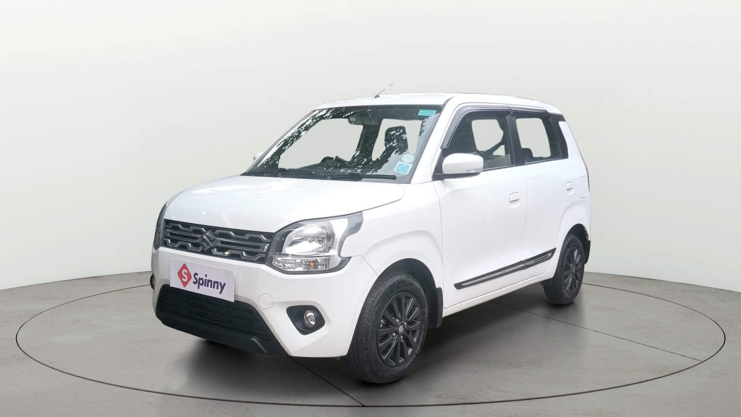 Used 2023 Maruti Suzuki Wagon R ZXI Plus 1.2 Petrol Manual exterior LEFT FRONT CORNER VIEW