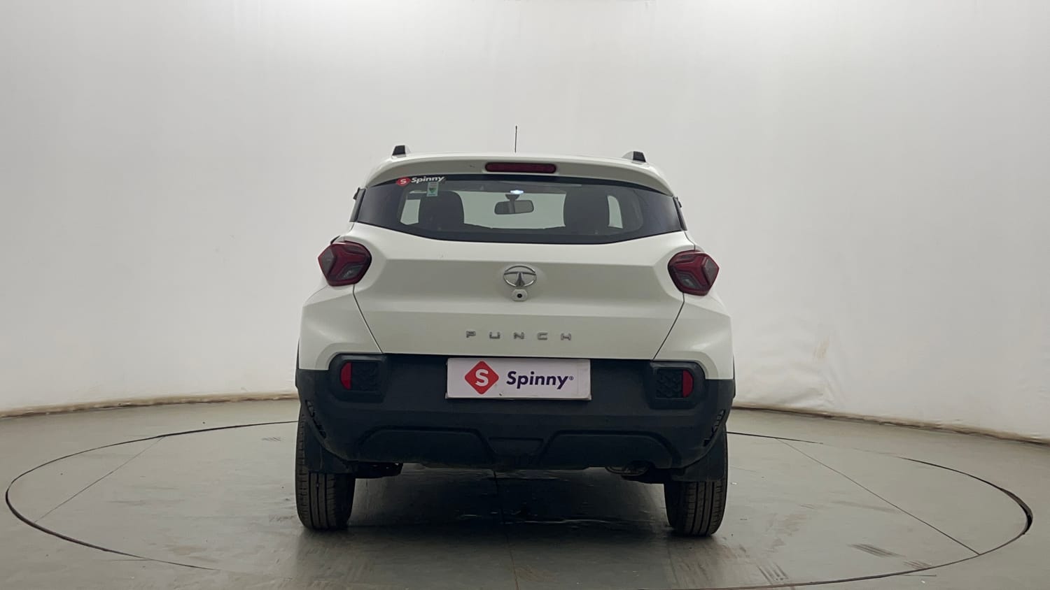 Used 2023 Tata Punch Accomplished MT Petrol Manual exterior BACK VIEW