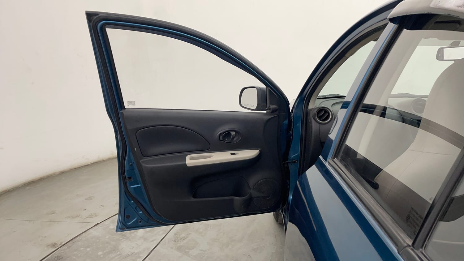 Used 2013 Nissan Micra XL Petrol Petrol Manual interior LEFT FRONT DOOR OPEN VIEW
