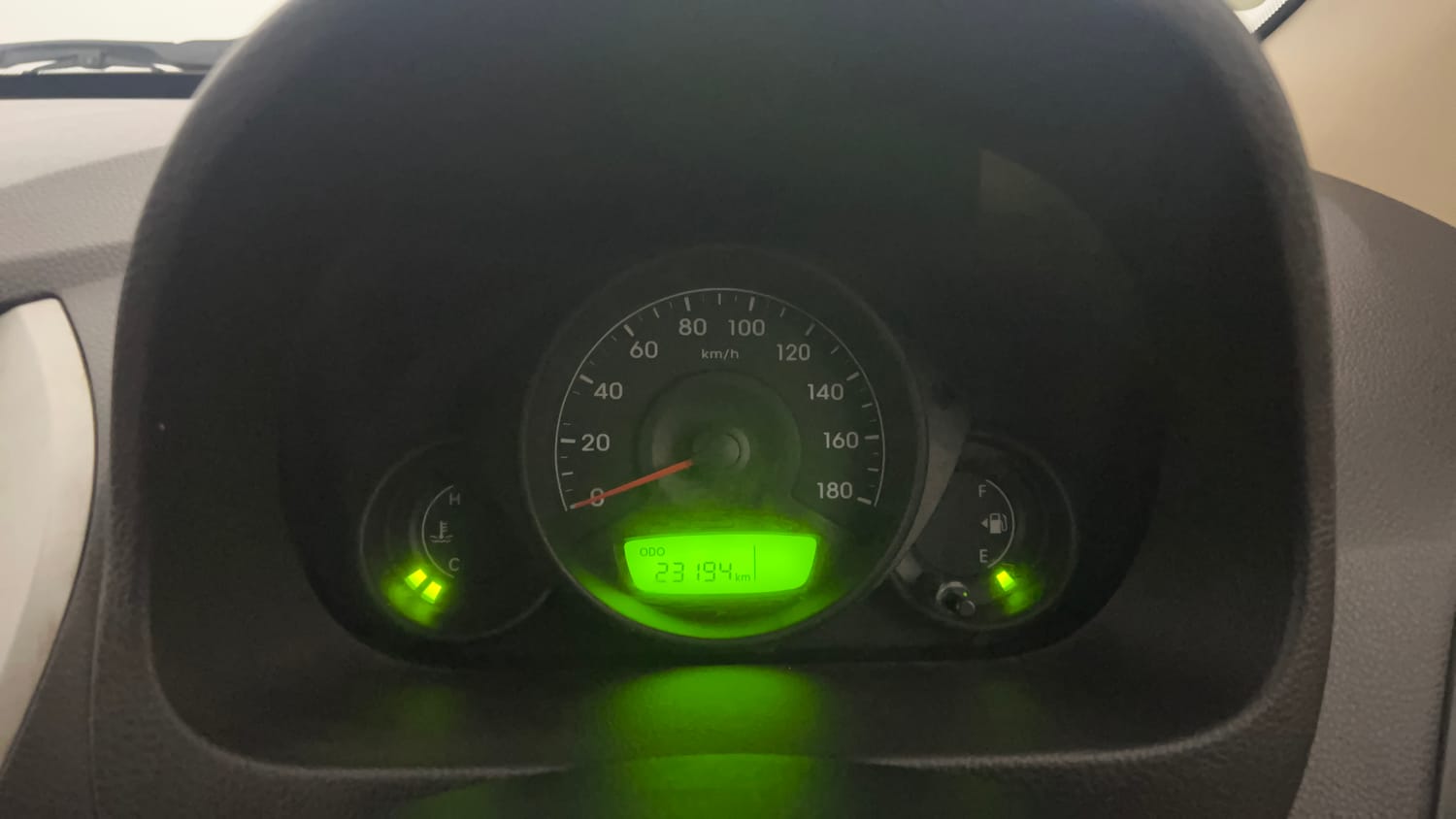 Used 2017 Hyundai Eon Era + AirBag Petrol Manual interior CLUSTERMETER VIEW