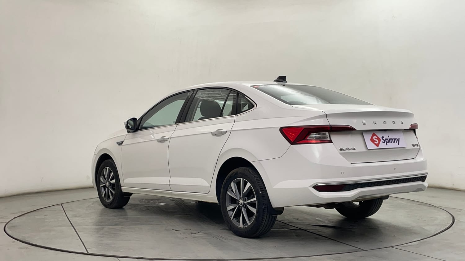 Used 2024 Skoda Slavia Style 1.5L TSI DSG Petrol Automatic exterior LEFT REAR CORNER VIEW