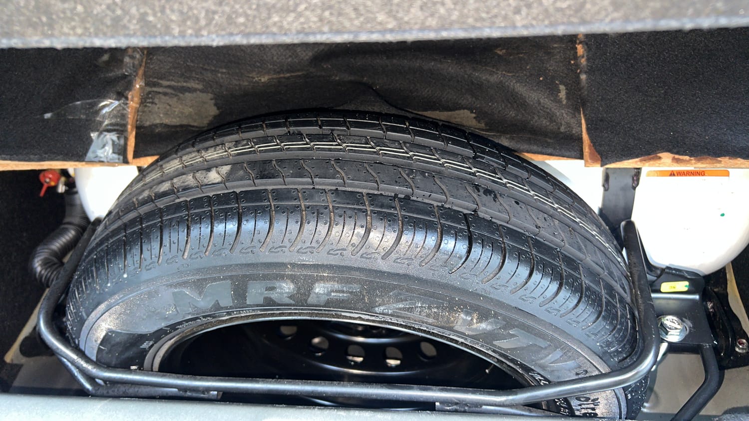Used 2023 Maruti Suzuki Wagon R VXI 1.0 CNG Cng Manual tyres SPARE TYRE VIEW
