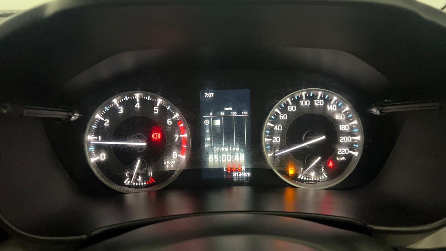 Used 2026 Maruti Suzuki Victoris VXI MT 2W Petrol Manual interior CLUSTERMETER VIEW