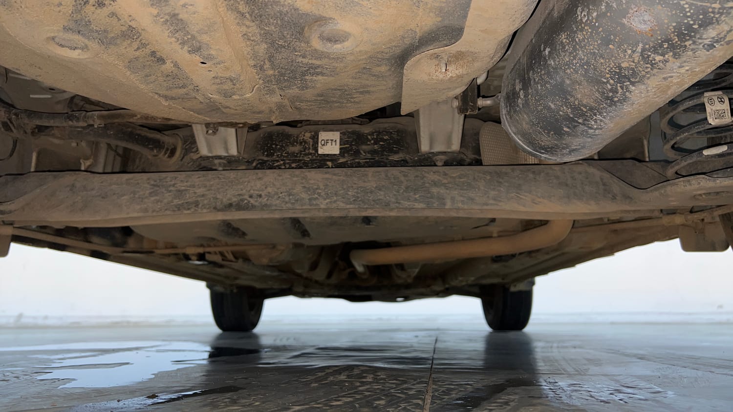 Used 2021 Hyundai Venue S 1.2 Petrol Petrol Manual extra REAR UNDERBODY VIEW (TAKEN FROM REAR)