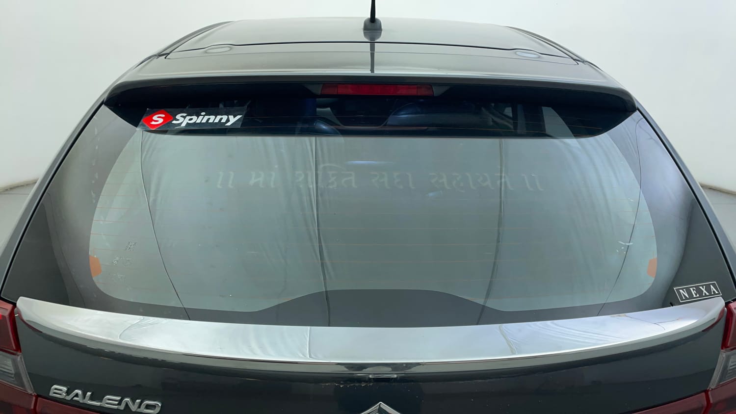 Used 2024 Maruti Suzuki Baleno Sigma MT Petrol Manual exterior BACK WINDSHIELD VIEW